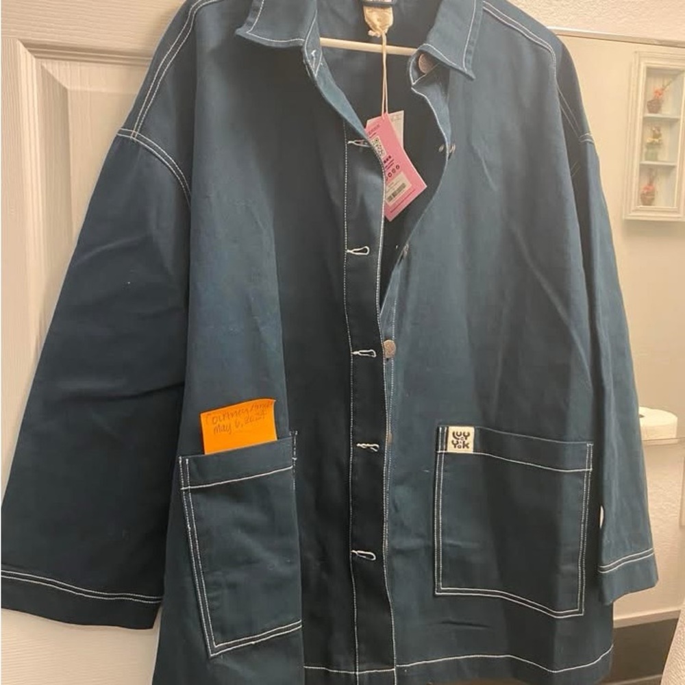 Lucy & Yak Olly Jacket in Vintage Navy (XL)